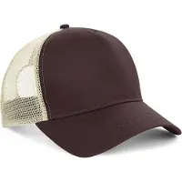 Beechfield Snapback Trucker - - Chocolate/Caram