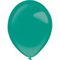 Amscan ballonnen 28 cm latex donkergroen 50 stuks