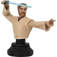 Diamond Select - Bustbeeld van Obi-Wan Kenobi, 15 cm, uit de Star Wars: Clone Wars-serie