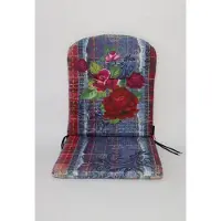 Madison Tuinstoelkussen Kuip hoog 96x45 cm Zoela blue