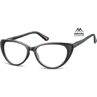 Montana Eyewear MR64 Leesbril vlindermontuur +2.00 - Zwart