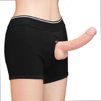 Lovetoy - Unisex Strap-on Short - Maat M - Zwart