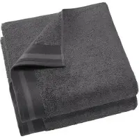 De Witte Lietaer Excellence handdoek 50x100 Dark Grey