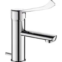 Delabie Mech. Wast.mengkrn H.100 L.120 + Trekplug & Hevel Hendel Bel