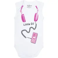 Fun2Wear Baby Rompertje DJ Roze 74/80