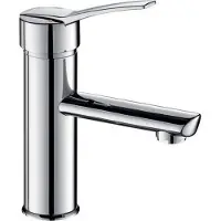 Delabie Mechanische wastafelmengkraan hoogte 85 mm