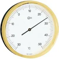 Barigo 820ms - thermometer - messing - analoog - Ø 10 cm