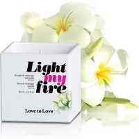 Love to love Light My Fire - Luscious Massagekaars - Gardenia