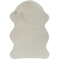 Lalee Cosy - vloerkleed - Superzacht - Hoogpolig - Anti-Slip - Imitatievacht - Fluffy Vacht - 60x90cm ivoor gebroken wit