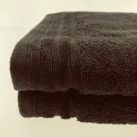 Cottoncounts Handdoeken Maui - 2 Stuks - 50 x 100 cm - Chocolat