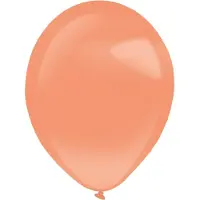 Everts Ballonnen Pearl 12 Cm Latex Oranje 100 Stuks
