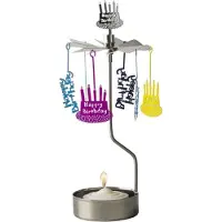 Pluto Produkter HAPPY BIRTHDAY ROTARY CANDLE -