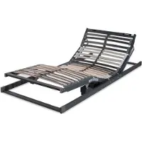 Novio Elektrisch - Lattenbodem - 80x200 cm - 28 lats - Elektrisch Verstelbaar - 5 instelbare zones - max 130 kg - Bedbodem