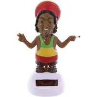 Nobrand Rasta Zonnecel Solar Pal Poppetje