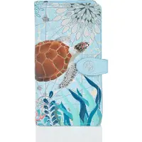 Shagwear Portemonnee Dames - Pasjeshouder - Portefeuille Dames - Kunstleer - Sea Turtle (009746Z)