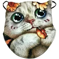 Wild Design Biker sjaals - Biker-sjaal Dreamy Cat