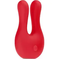 Elegance Dual Motor Clitoral Stimulator - Exceptional - Red