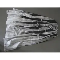 Moscow print offwhite/ antra-black sjaal