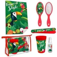 Euroswan Tropical Style Toilettas Met Accessoires (23 X 15 X 8 CM)