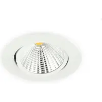 Groenovatie Inbouwspot LED 5W, Wit, Rond, Kantelbaar, Dimbaar .