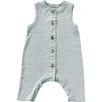 BAMBOOM Jumper Girl Streep olive/wit mt. 56