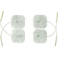 Rimba Electro Sex Plak Electrodes 4 stuks