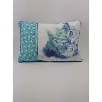 Madison sier kussen 60x40cm Olcay Mint