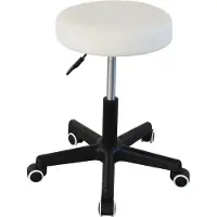 Vdd - Bureaukruk - Hoogte instelbaar 42 tot 56 cm - Wit