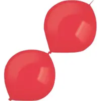 Amscan Slingerballonnen 30 Cm Latex Rood 50 Stuks
