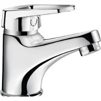 Delabie Mechanische wastafelmengkraan hoogte 60 mm