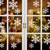 HS Kerst sneeuw decoratie raam stickers (herbruikbaar)