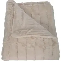 Molecule Plaid Oslo Grand Luxe Beige - 150 x 200 cm