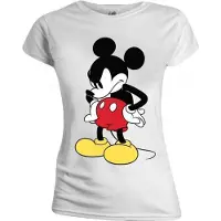 Difuzed DISNEY - T-Shirt - Mickey Mouse Mad Face - GIRL (S)