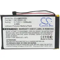 123accu Garmin 361-00051-02 accu (1250 mAh, huismerk)