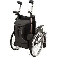 Splash Torba Go - Rolstoel & Scootmobieltas - Waterdicht - Grijs/Zwart