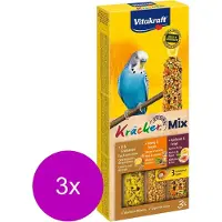 Vitakraft Parkiet Kracker 3 stuks - Vogelsnack - 3 x Honing&Ei&Fruit