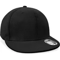 Beechfield Rapper Cap Zwart