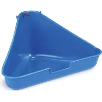 Beeztees Konijnentoilet Pip - Knaagdier - Plastic - Blauw - 35x20x17 cm