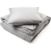 Libeco Dekbedovertrek California Optic White Linnen-200 x 200 cm