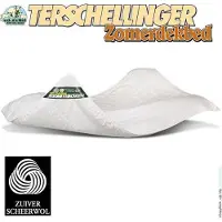 Terschellinger - Zomer wollen dekbed - 100% IWS Zuiver Scheerwollen Enkel Dekbed - 140x220 cm (Extra Lang)