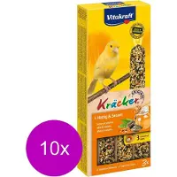Vitakraft Kanarie Kracker 3 stuks - Vogelsnack - 10 x Honing