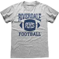 Riverdale Heren Tshirt -S- Football Grijs
