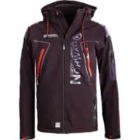 Geographical Norway Softshell Jas Heren Zwart Techno - S