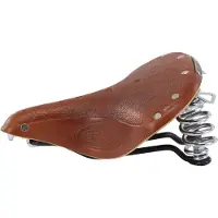 Brooks zadel B67 Short, leer, honingkleurig