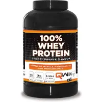 Qwin 100% Whey 2400 g - Cherry & Banana