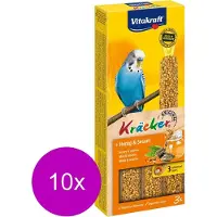 Vitakraft Parkiet Kracker 3 stuks - Vogelsnack - 10 x Honing