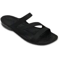 Crocs Slippers Dames Zwart Croslite Size 38-39