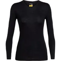 Icebreaker - Women's 175 Everyday L/S Crewe - Merino-ondergoed XS, zwart