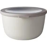 Mepal Cirqula kom met deksel ø 19,5 cm 2 liter kunststof nordic white