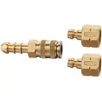 Cadac Dometic - Quick Release Koppeling 2 - Dubbele Koppeling - Accessoire Gas BBQ